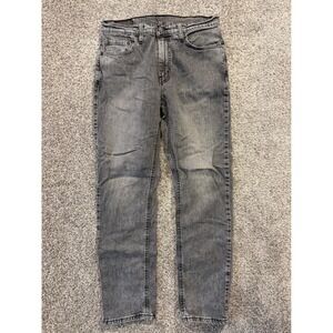 Levis 541 Jeans Mens 32x32 Gray Athletic Taper Stretch Denim Pants